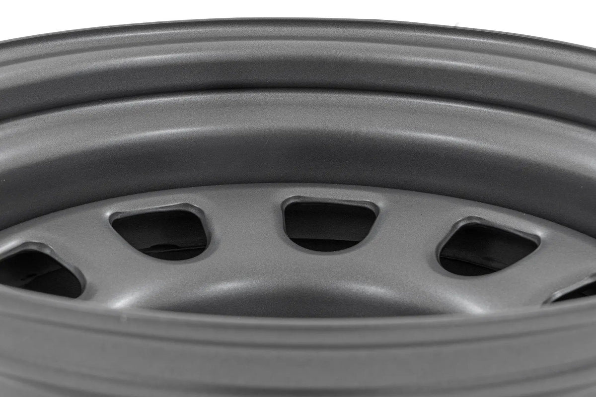 Steel Wheel | Gray | 17x9 | 5x5 | 3.30 Bore | -12 by Rough Country