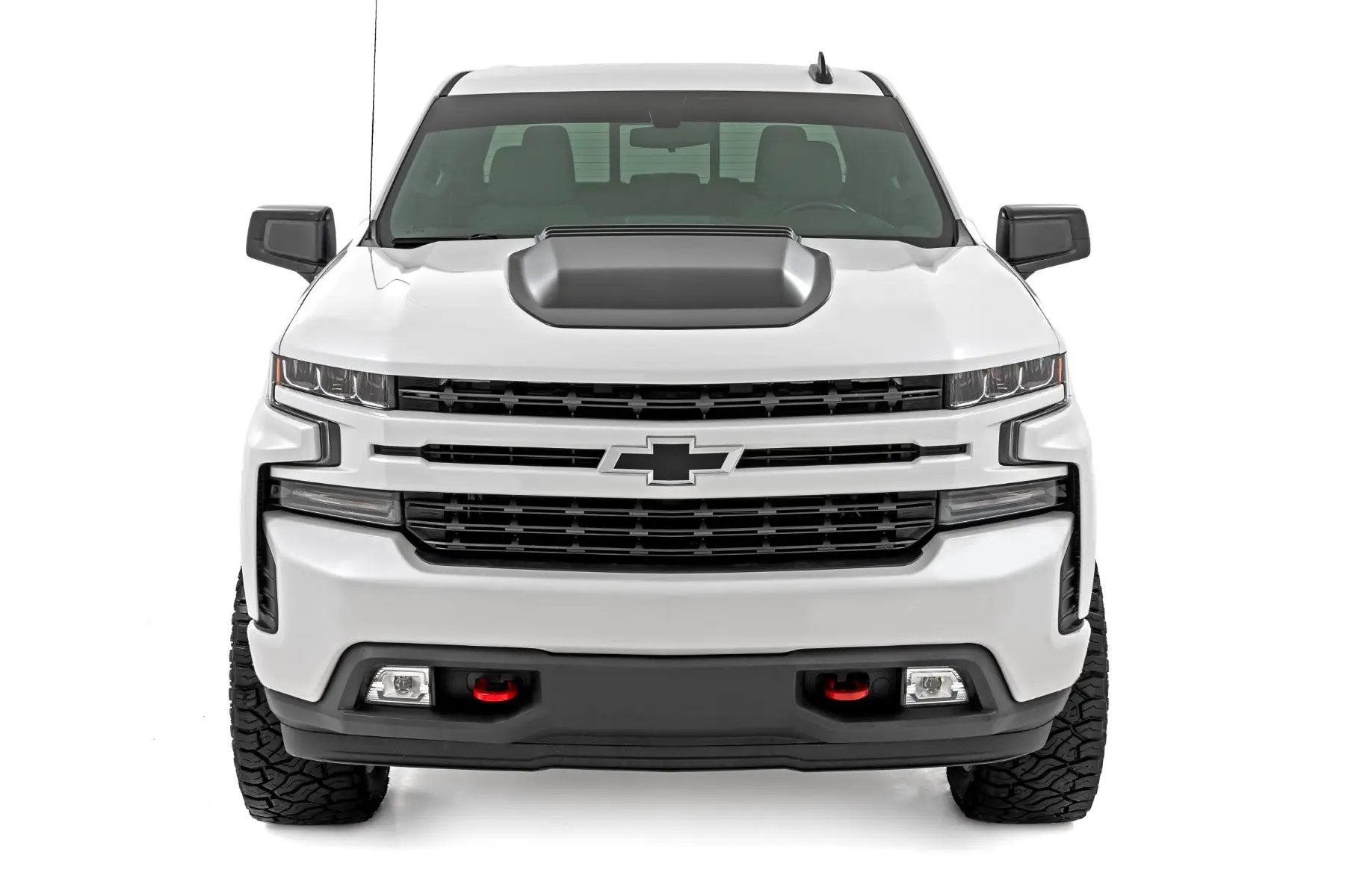 Hood Scoop | GBA Black | Chevy Silverado 1500 2WD/4WD (2019-2026)