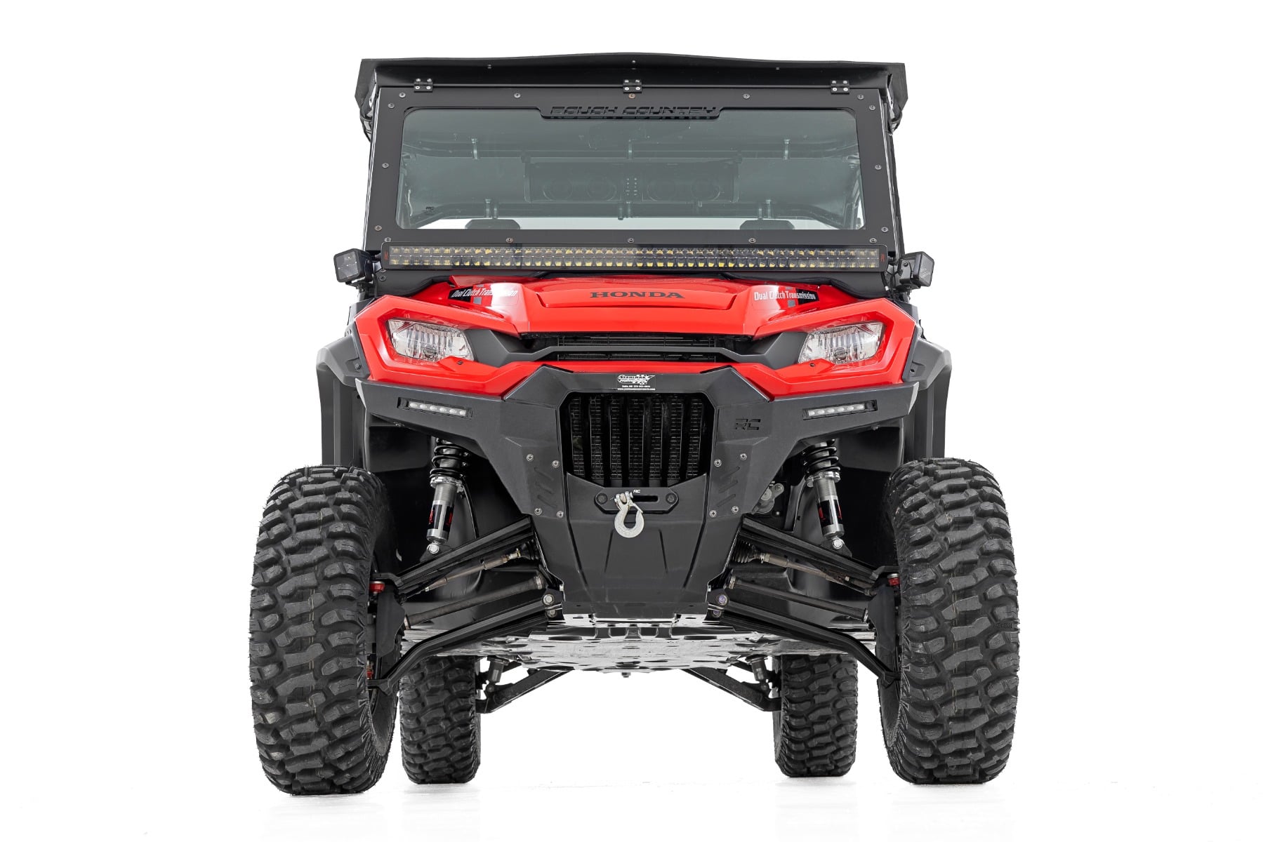 Aluminum Control Arms | High Clearance w/ 2" Forward Offset | Honda Pioneer 1000-6 by Rough Country