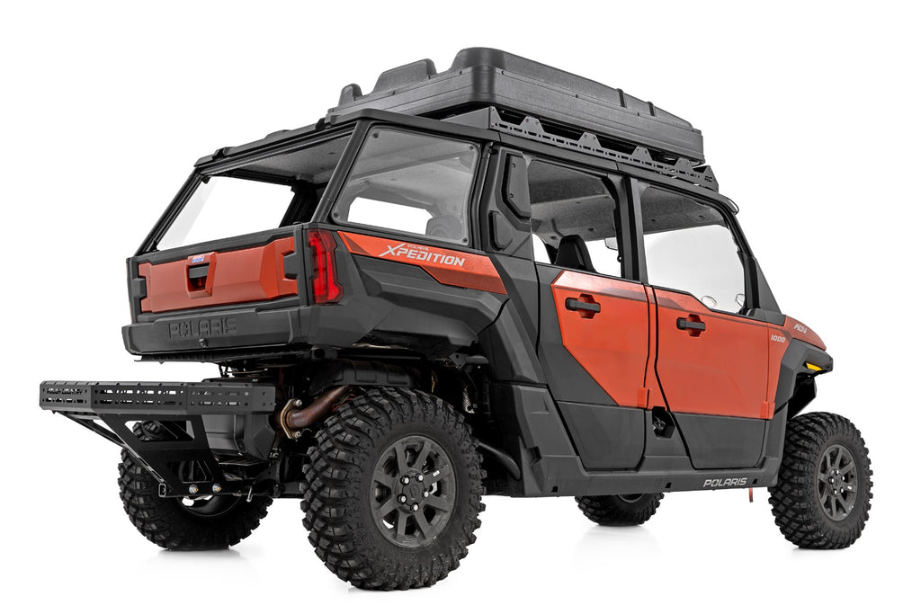 Bed Side Rear Windows | Scratch Resistant | Polaris XPEDITION ADV 5 by Rough Country