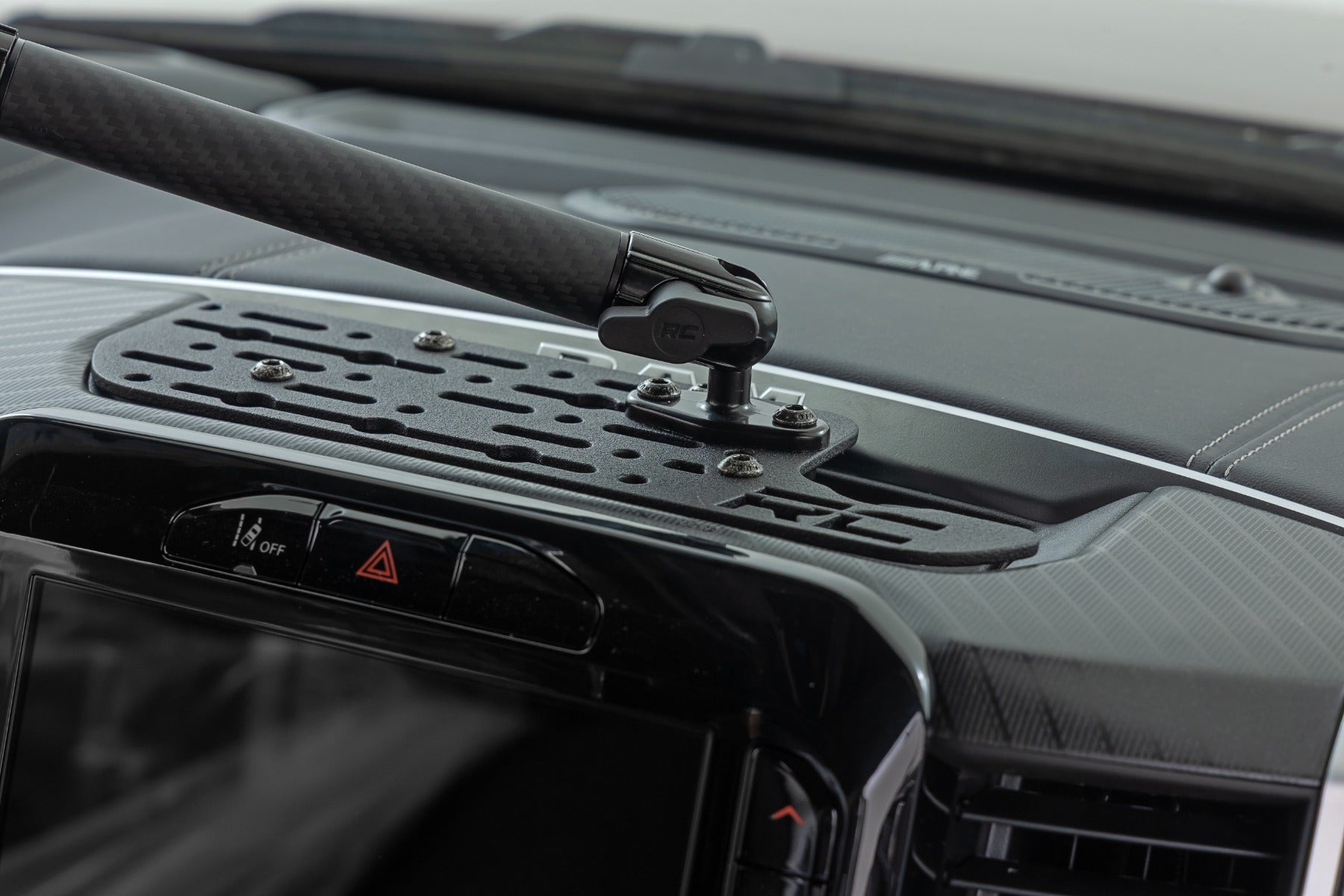 Dash Mount | 10" Non-Mag Safe Mount Kit | 8in Screen | Ram 1500 (19-26) by Rough Country