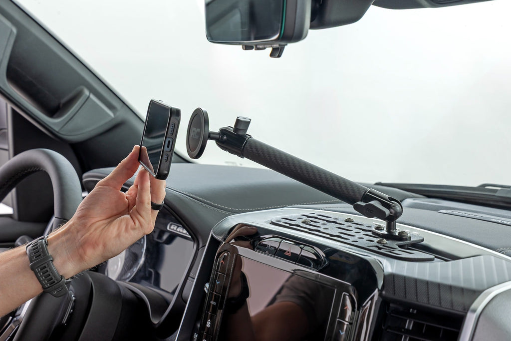 Dash Mount | 8" Mag Safe Mount Kit | 12in Screen | Ram 1500 2WD/4WD (19-26) by Rough Country