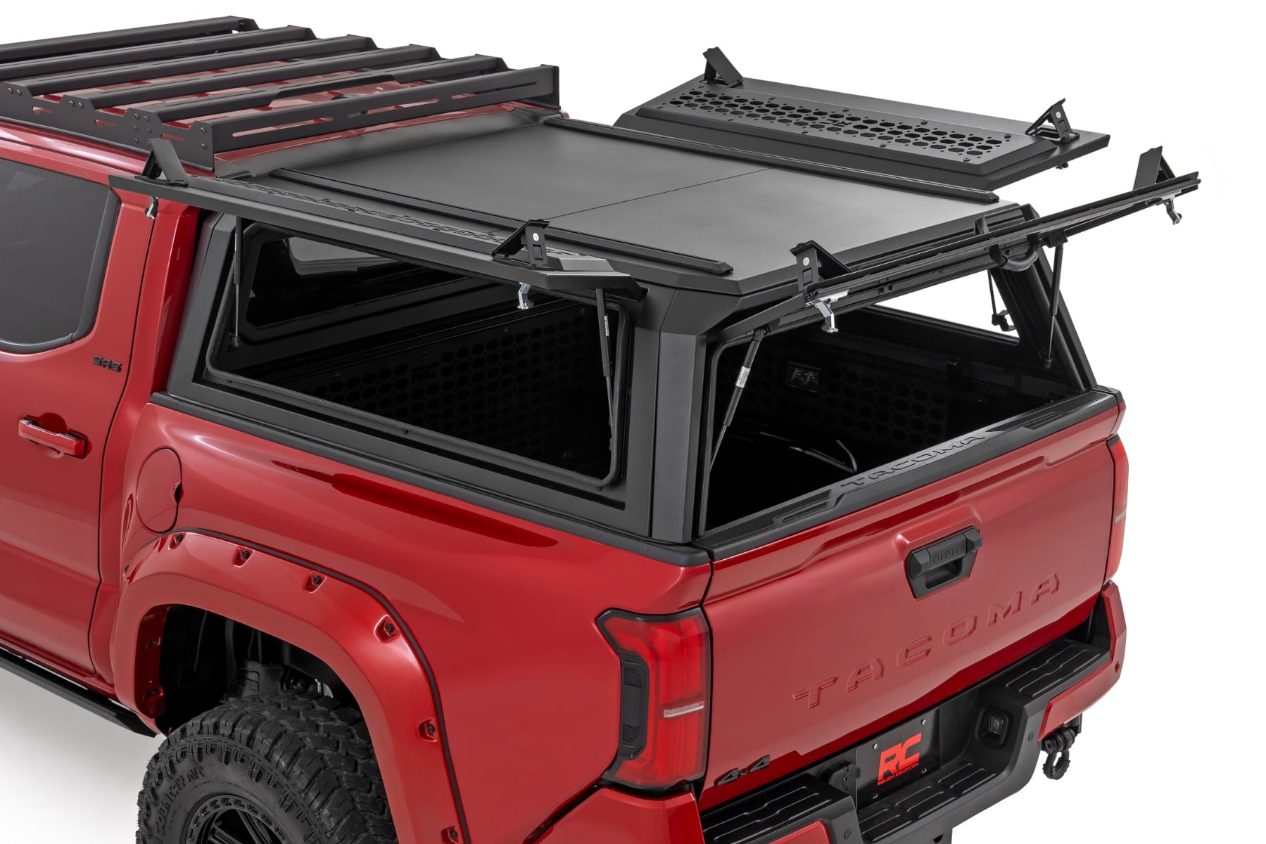 Truck Bed Cap | Modular | 5' Bed | Toyota Tacoma 2WD/4WD (2024-2026) by Rough Country