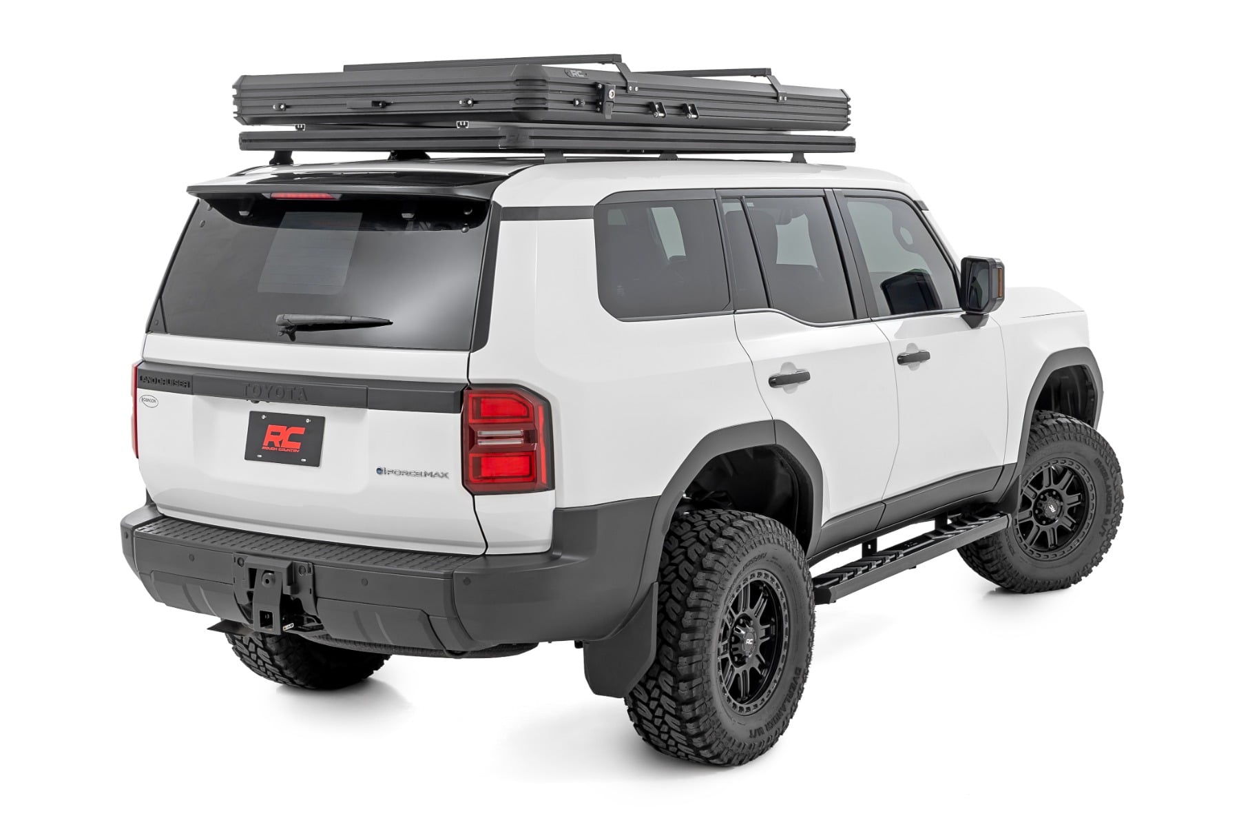 BA2 Running Boards | Side Step Bars | Toyota Land Cruiser 4WD (2024-2026) by Rough Country