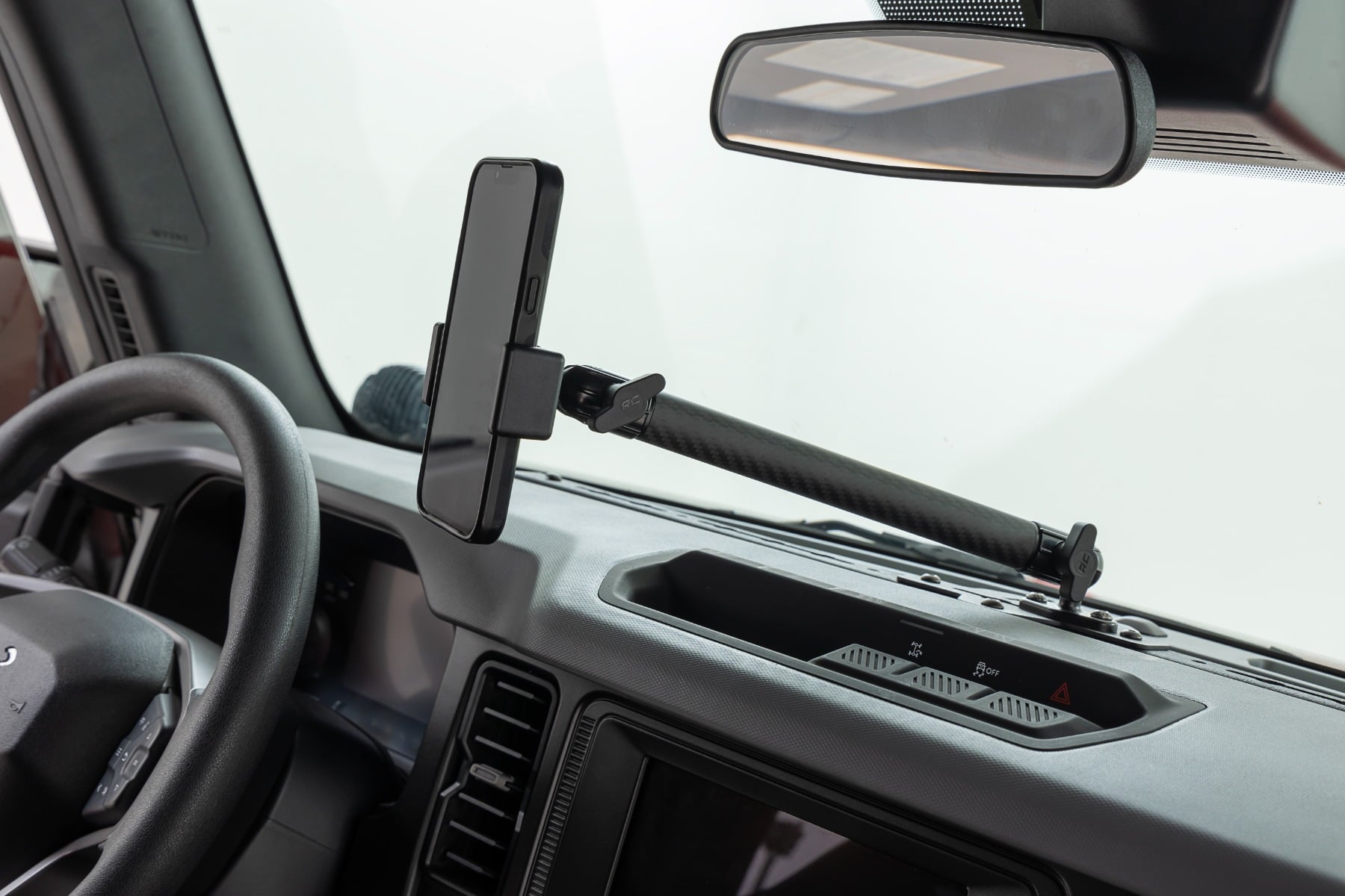 Dash Mount | 10" Non-Mag Safe Mount Kit | Ford Bronco 4WD (2021-2026) by Rough Country