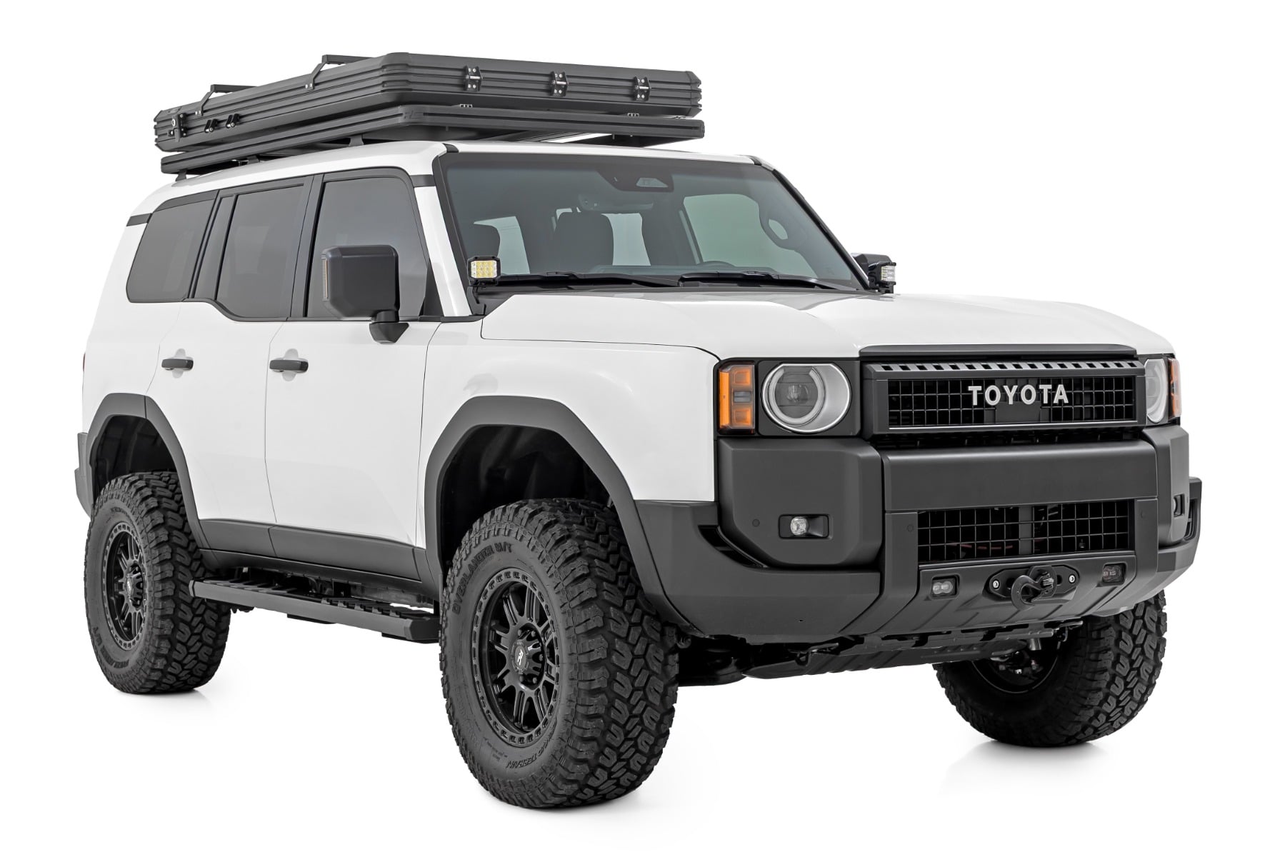 BA2 Running Boards | Side Step Bars | Toyota Land Cruiser 4WD (2024-2026) by Rough Country
