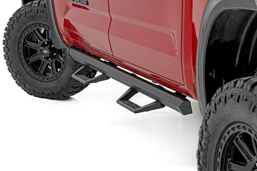SRL2 Adj Aluminum Steps | CrewMax | Toyota Tundra 2WD/4WD (2022-2026) by Rough Country