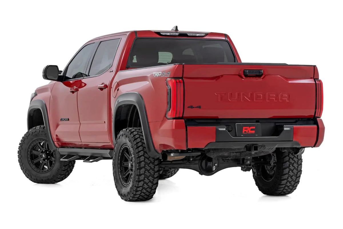 SRL2 Adj Aluminum Steps | CrewMax | Toyota Tundra 2WD/4WD (2022-2026) by Rough Country