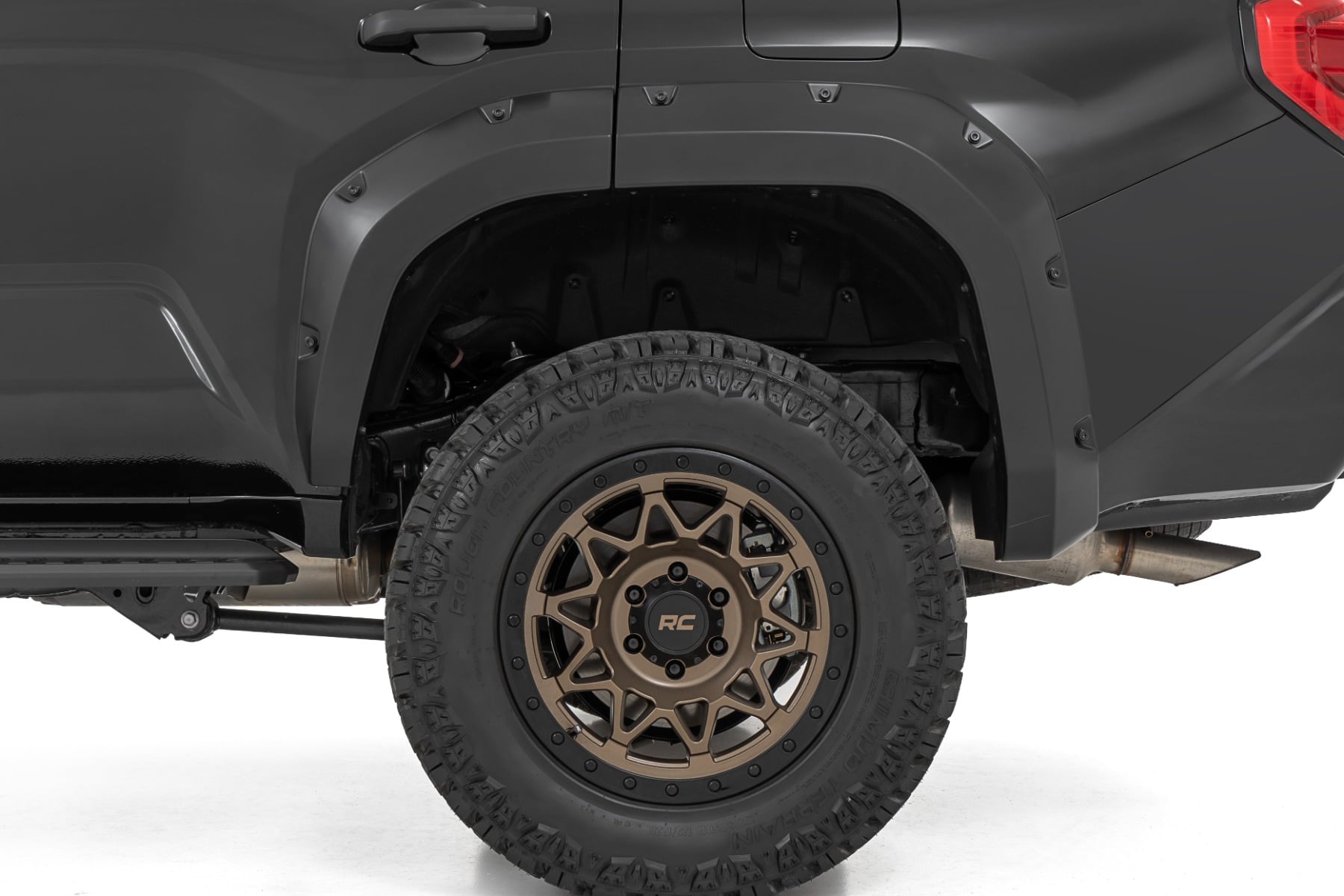 Pocket Fender Flares | 202 Gloss Black | Toyota 4Runner 2WD/4WD (2025-2026) by Rough Country