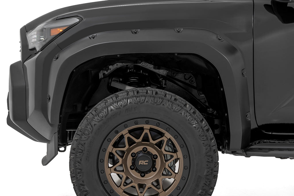 Pocket Fender Flares | 202 Gloss Black | Toyota 4Runner 2WD/4WD (2025-2026) by Rough Country