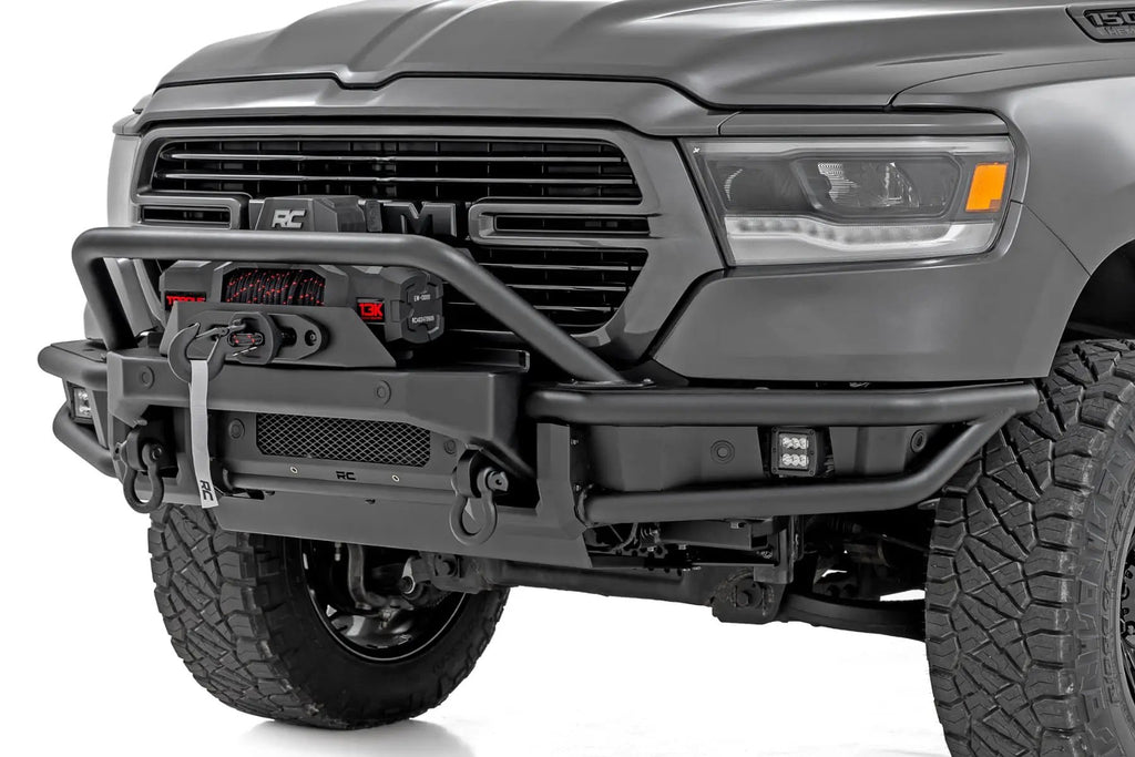 Front Bumper | Tubular | Winch Mount | Ram 1500 2WD/4WD (2019-2024) by Rough Country
