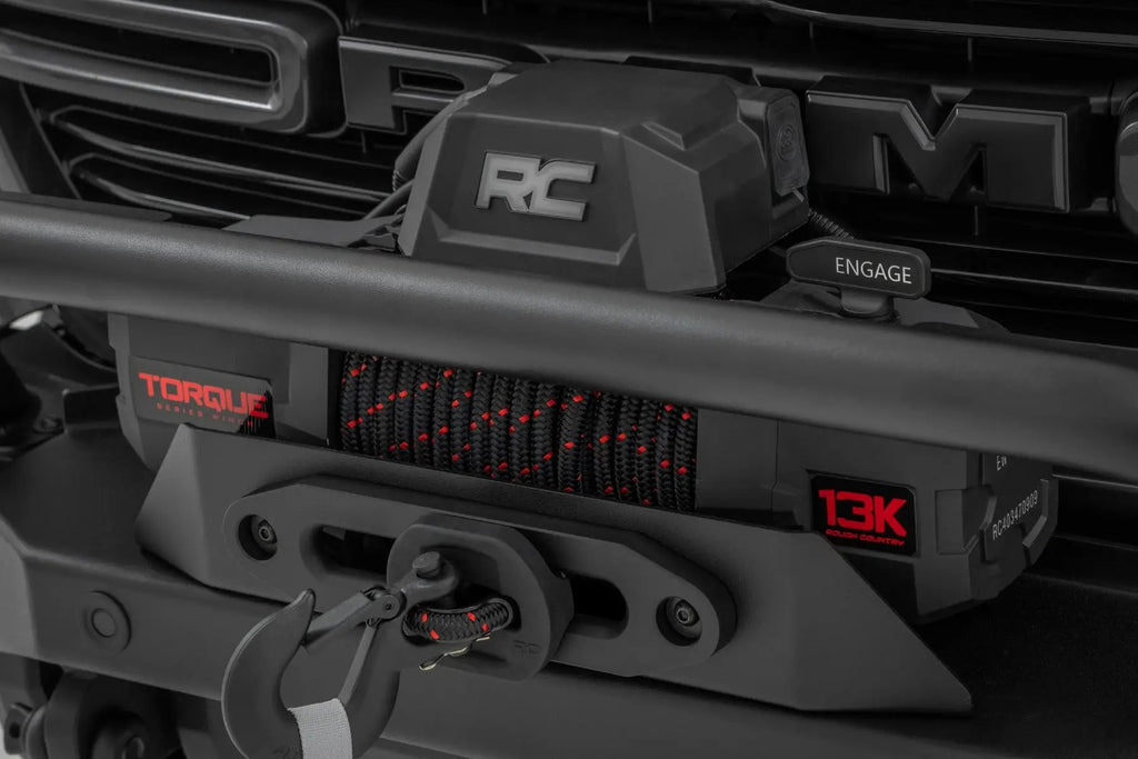 Front Bumper | Tubular | Winch Mount | Ram 1500 2WD/4WD (2019-2024) by Rough Country
