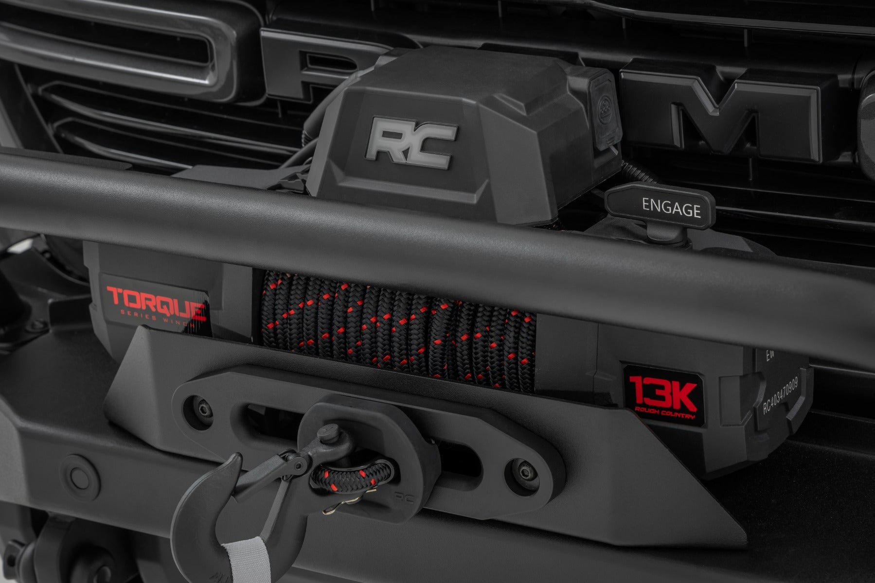 Front Bumper | Tubular | Winch Mount | Ram 1500 2WD/4WD (2019-2024) by Rough Country