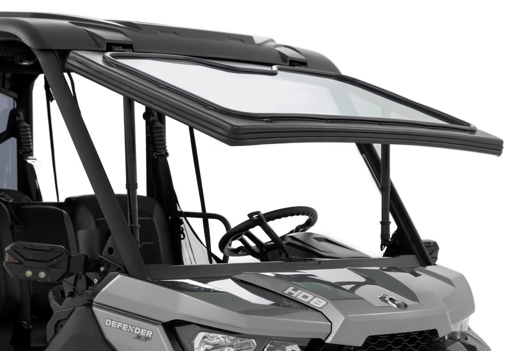 Electric Tilt Windshield | Glass | Can-Am Defender HD8/HD9/HD10 by Rough Country