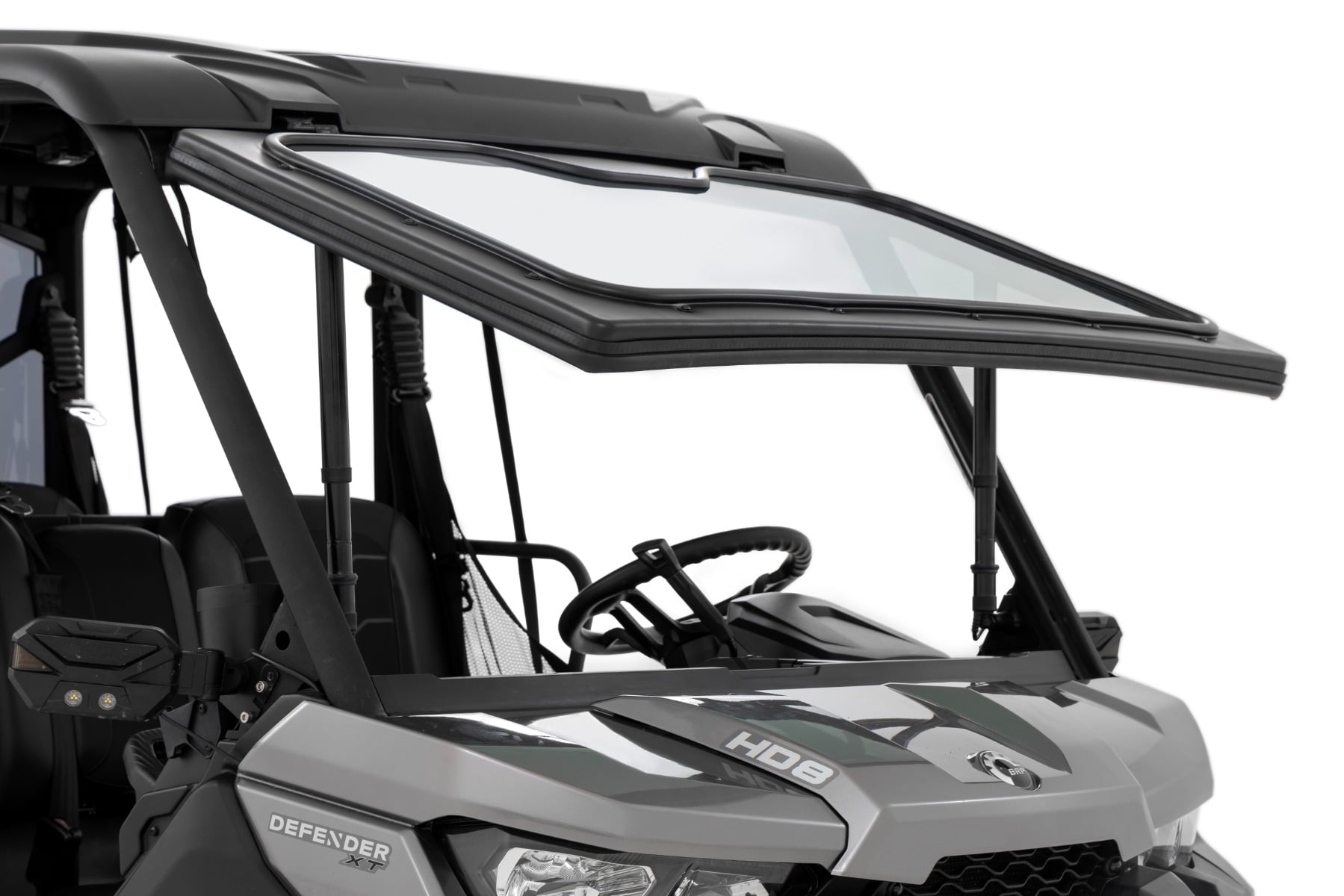 Electric Tilt Windshield | Glass | Can-Am Defender HD8/HD9/HD10 by Rough Country