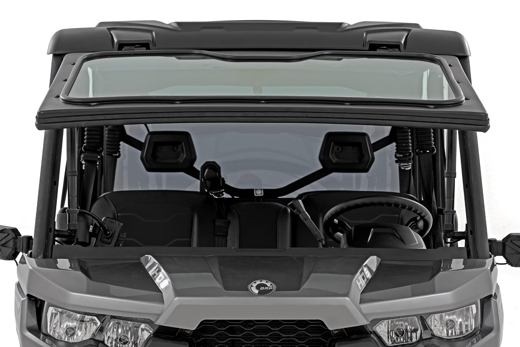 Electric Tilt Windshield | Glass | Can-Am Defender HD8/HD9/HD10 by Rough Country