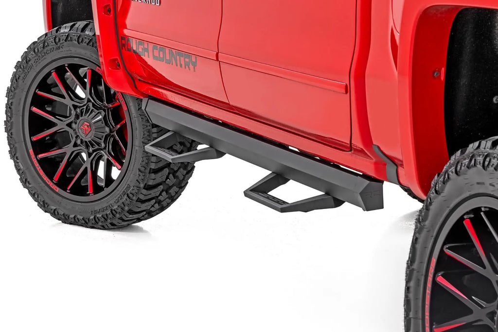 SRL2 Adj Aluminum Step | Crew Cab | Chevy/GMC 1500/2500HD/3500HD (07-18 & Classic) by Rough Country