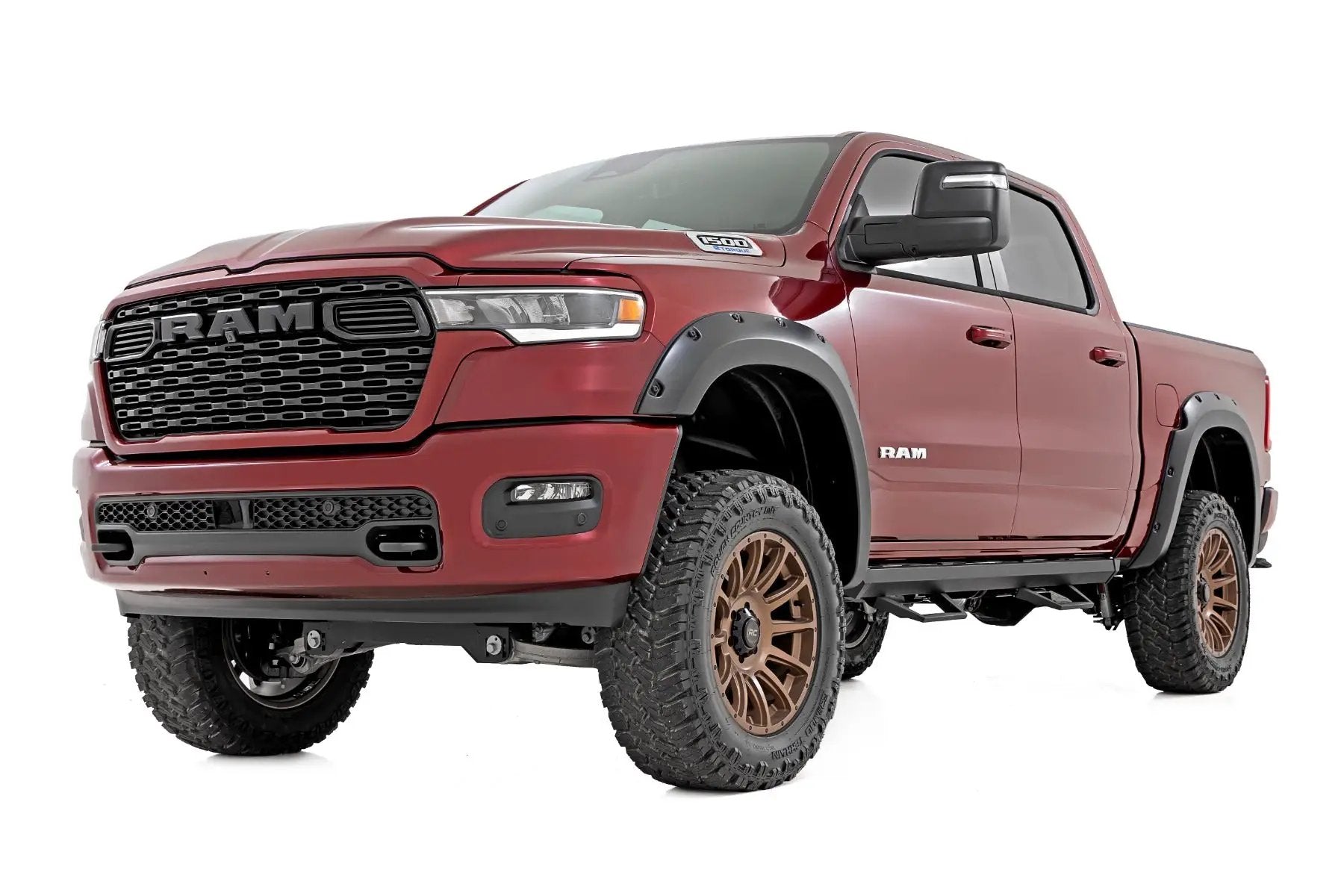 Pocket Fender Flares | Gloss Black | Ram 1500 2WD/4WD (2025-2026) by Rough Country