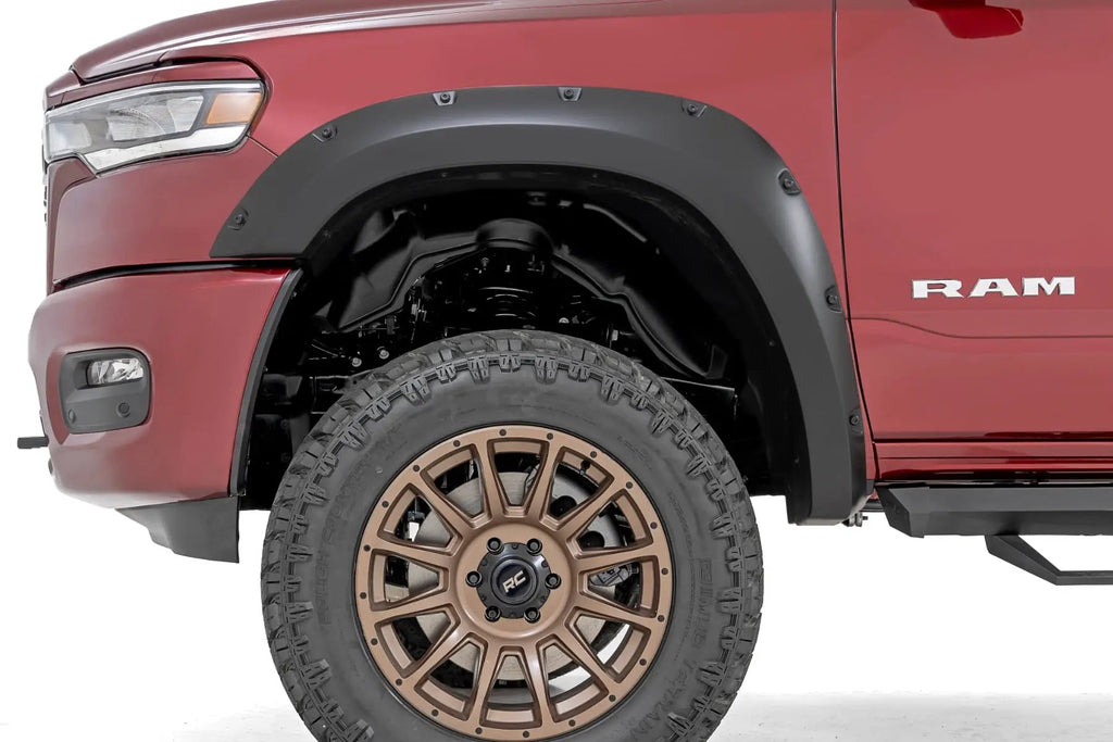Pocket Fender Flares | Gloss Black | Ram 1500 2WD/4WD (2025-2026) by Rough Country