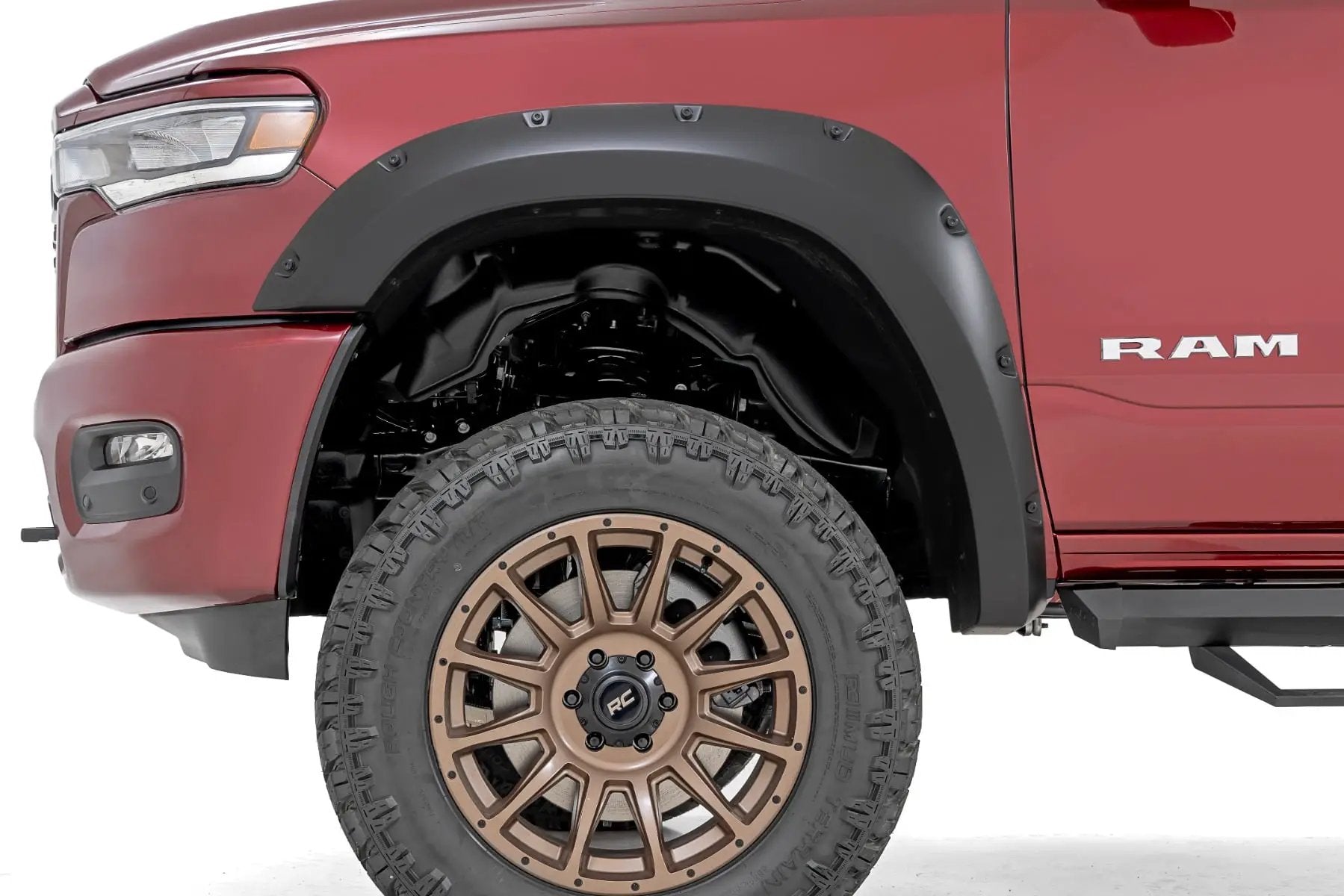 Pocket Fender Flares | Gloss Black | Ram 1500 2WD/4WD (2025-2026) by Rough Country