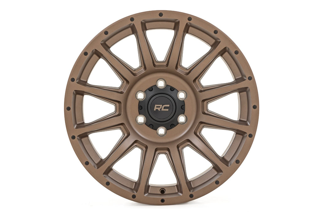 Rough Country 90 Series Wheel | One-Piece | Bronze | 18x9 | 8x180 | 0mm by Rough Country