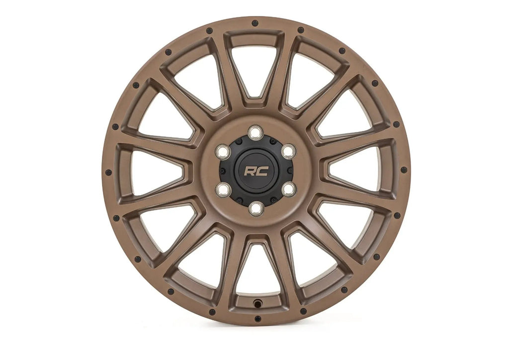Rough Country 90 Series Wheel | One-Piece | Bronze | 20x9 | 8x6.5 | 0mm