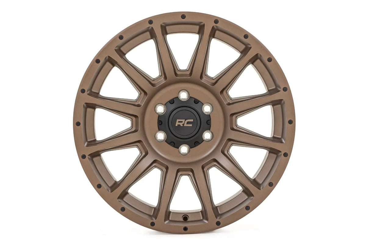 Rough Country 90 Series Wheel | One-Piece | Bronze | 20x9 | 8x6.5 | 0mm