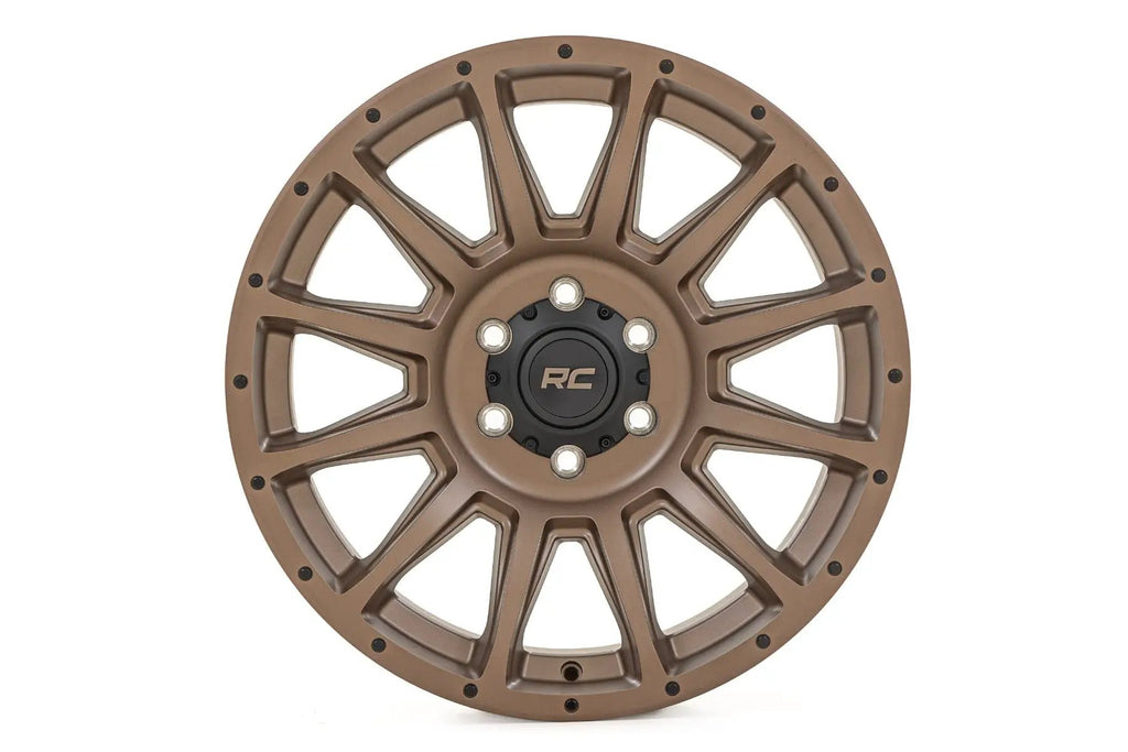 Rough Country 90 Series Wheel | One-Piece | Bronze | 20x9 | 8x6.5 | 0mm