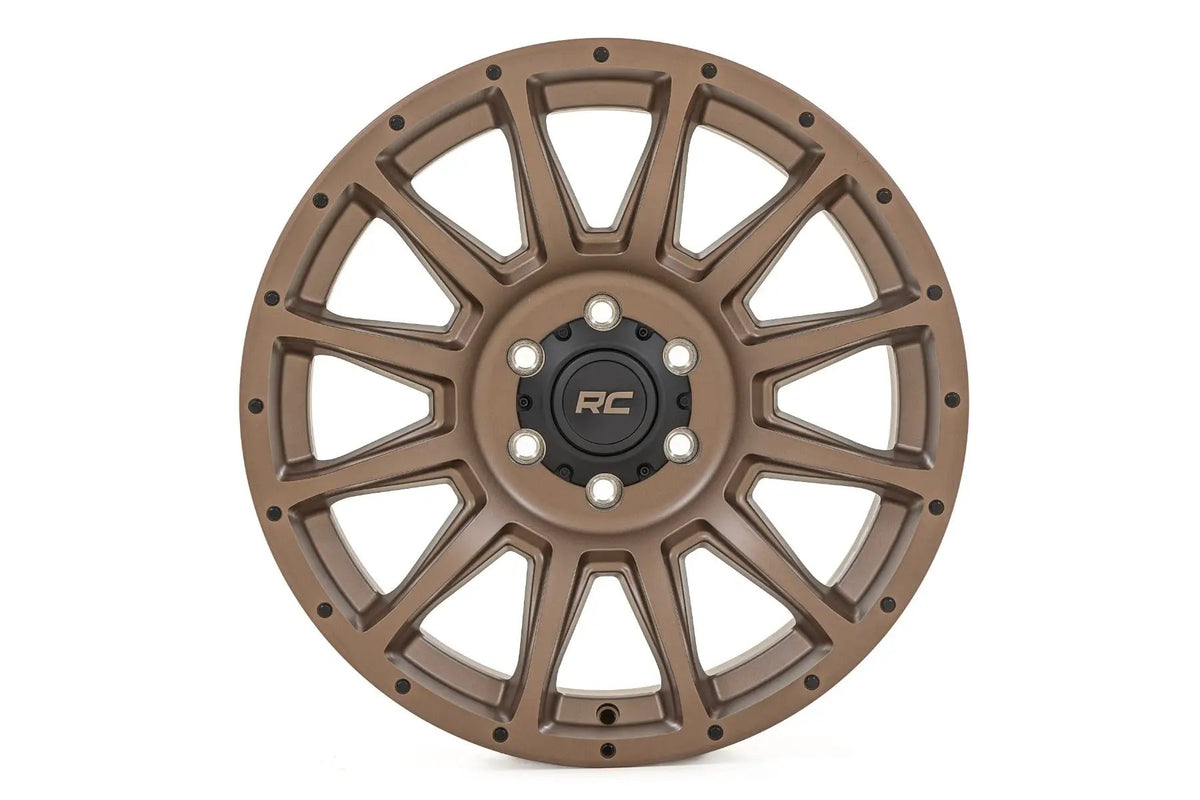Rough Country 90 Series Wheel | One-Piece | Bronze | 20x9 | 8x6.5 | 0mm
