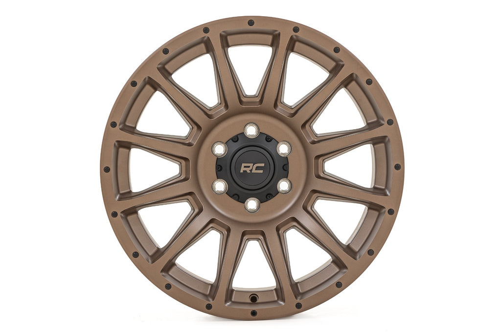 Rough Country 90 Series Wheel | One-Piece | Bronze | 18x9 | 6x135 | 0mm by Rough Country