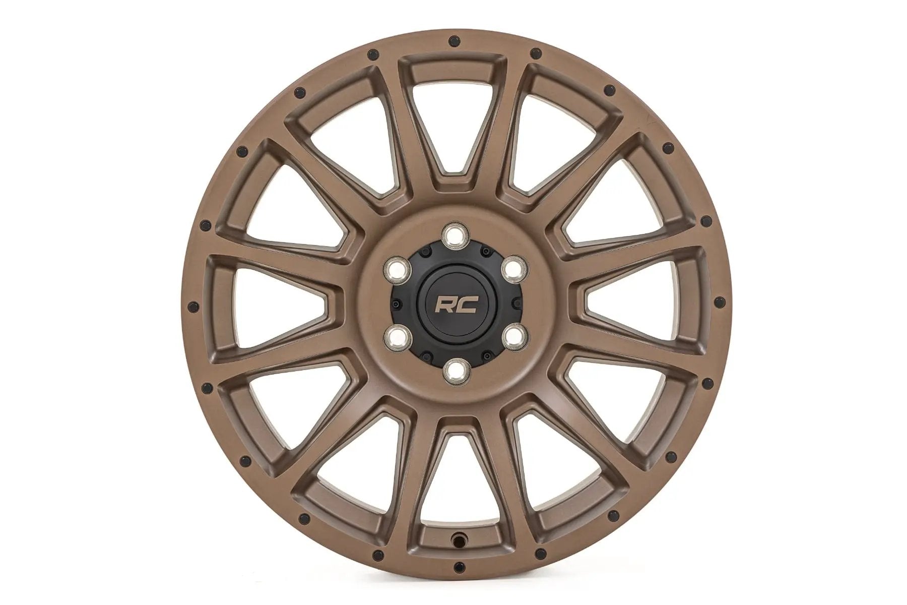 Rough Country 90 Series Wheel | One-Piece | Bronze | 18x9 | 6x5.5 | -12mm by Rough Country