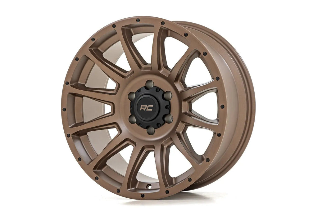Rough Country 90 Series Wheel | One-Piece | Bronze | 18x9 | 6x5.5 | 0mm by Rough Country