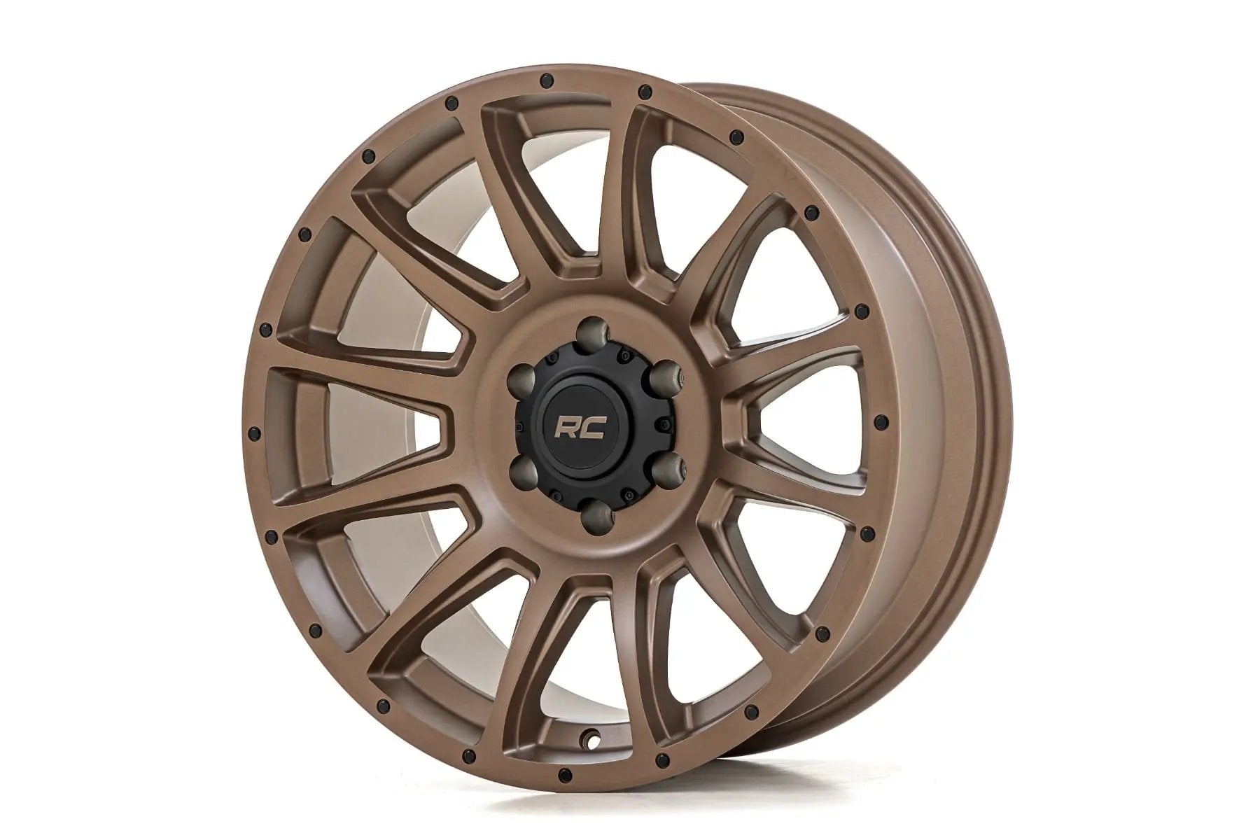 Rough Country 90 Series Wheel | One-Piece | Bronze | 18x9 | 6x5.5 | 0mm by Rough Country
