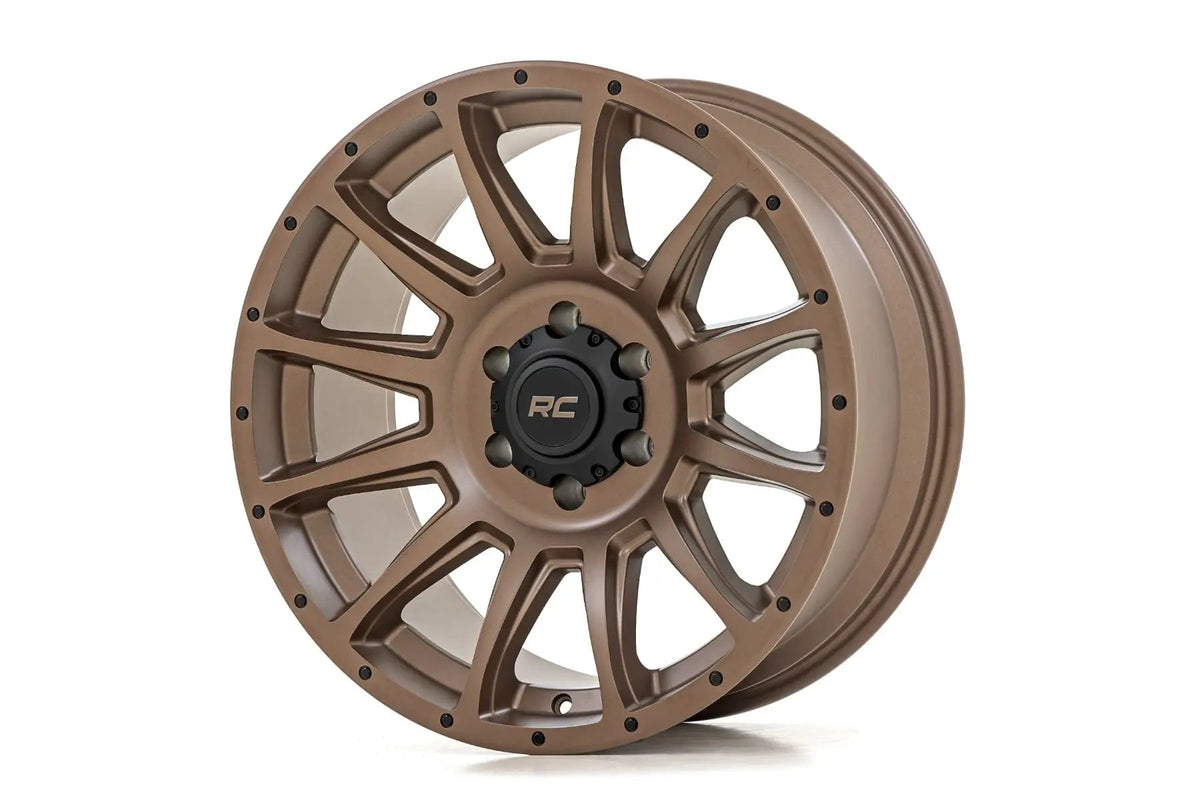 Rough Country 90 Series Wheel | One-Piece | Bronze | 18x9 | 6x135 | 0mm by Rough Country