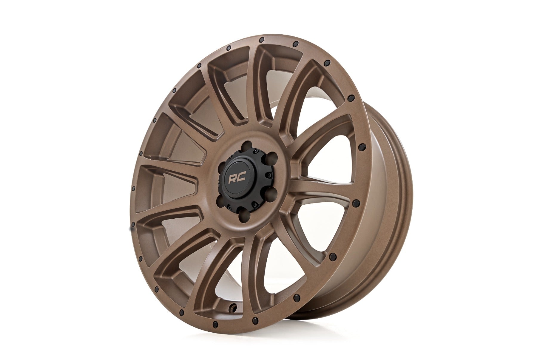 Rough Country 90 Series Wheel | One-Piece | Bronze | 18x9 | 8x180 | 0mm by Rough Country