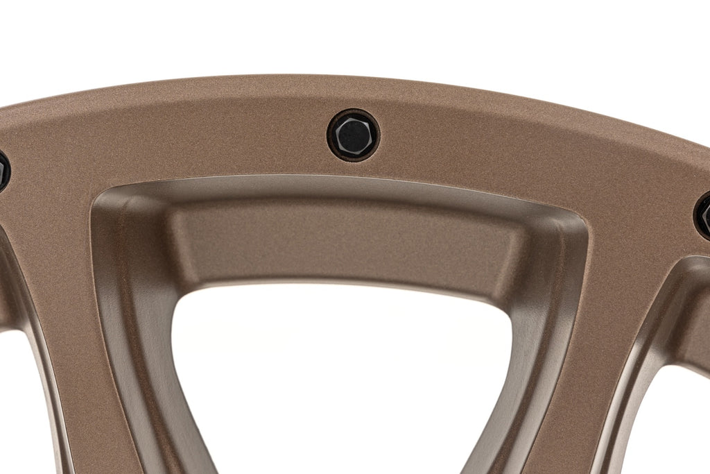 Rough Country 90 Series Wheel | One-Piece | Bronze | 18x9 | 5x5 | -12mm by Rough Country