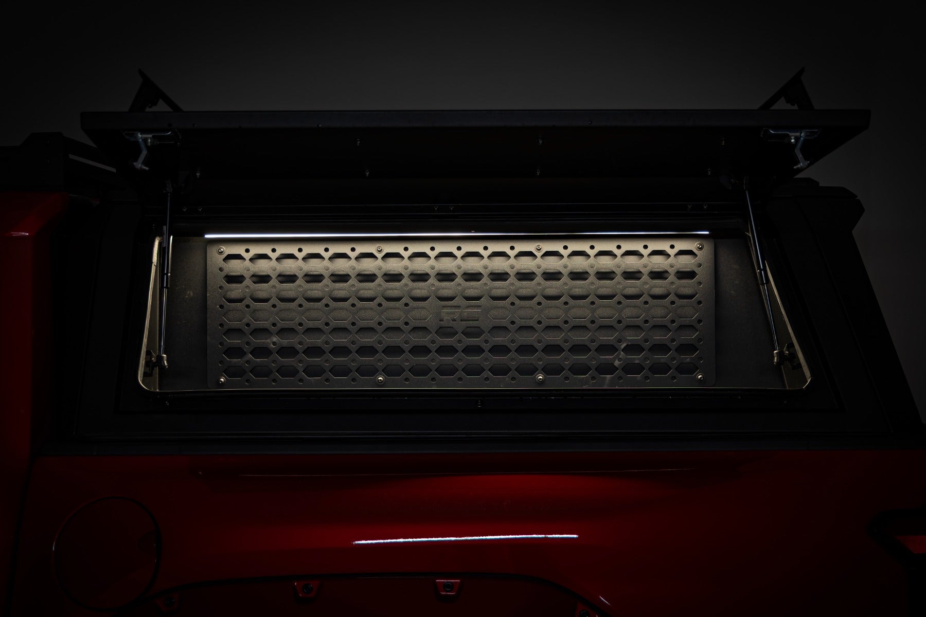 Bed Cap Molle Panel Side Storage Bin | Drivers Side | Toyota Tacoma (24-26) by Rough Country