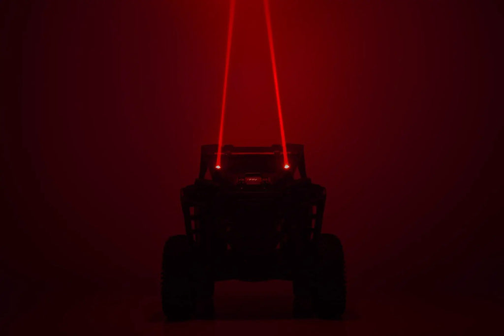 Laser Whip Light Kit | RGBW | 1200 Lumens | Pair