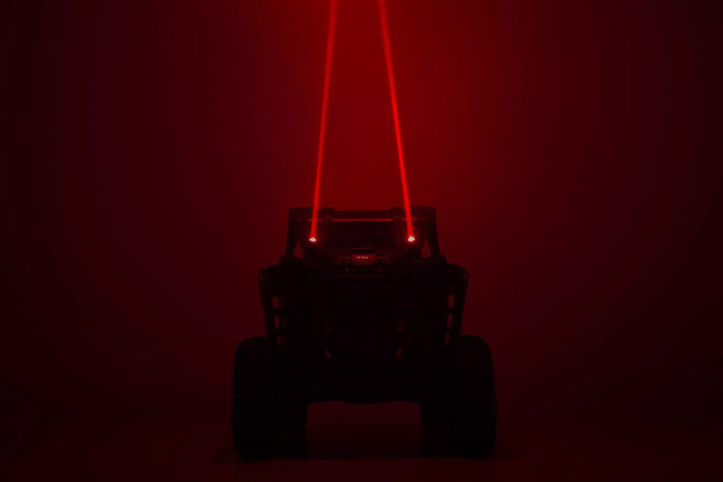 Laser Whip Light Kit | RGBW | 1200 Lumens | Pair by Rough Country