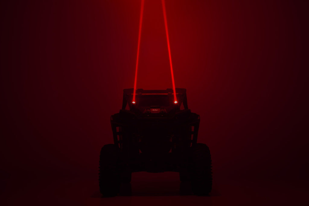Laser Whip Light Kit | RGBW | 1200 Lumens | Pair by Rough Country