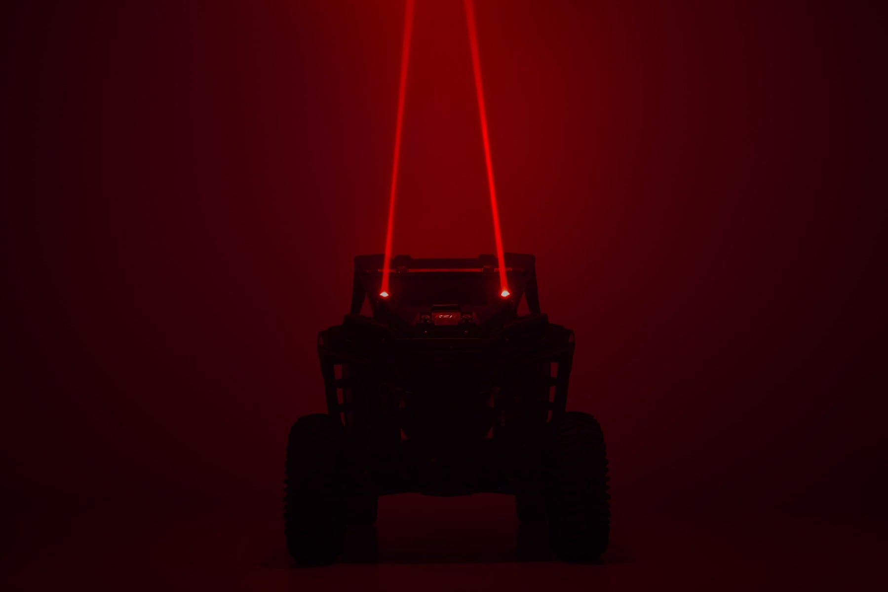 Laser Whip Light Kit | RGBW | 1200 Lumens | Pair by Rough Country