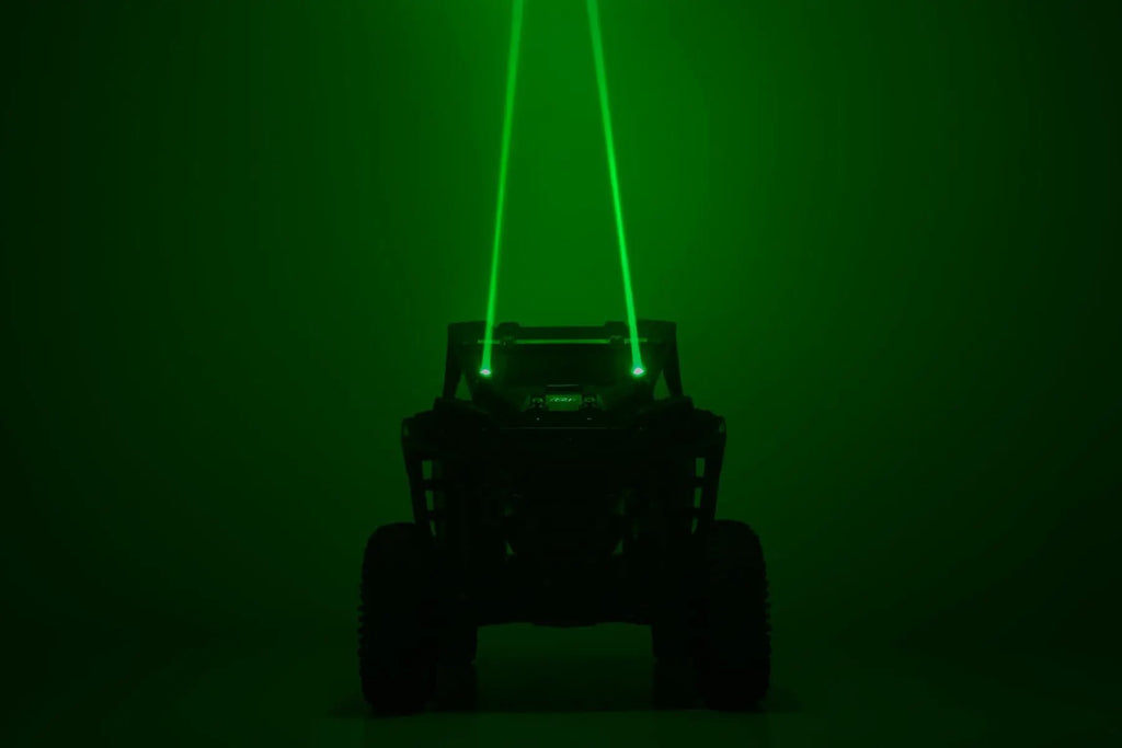 Laser Whip Light Kit | RGBW | 1200 Lumens | Pair by Rough Country