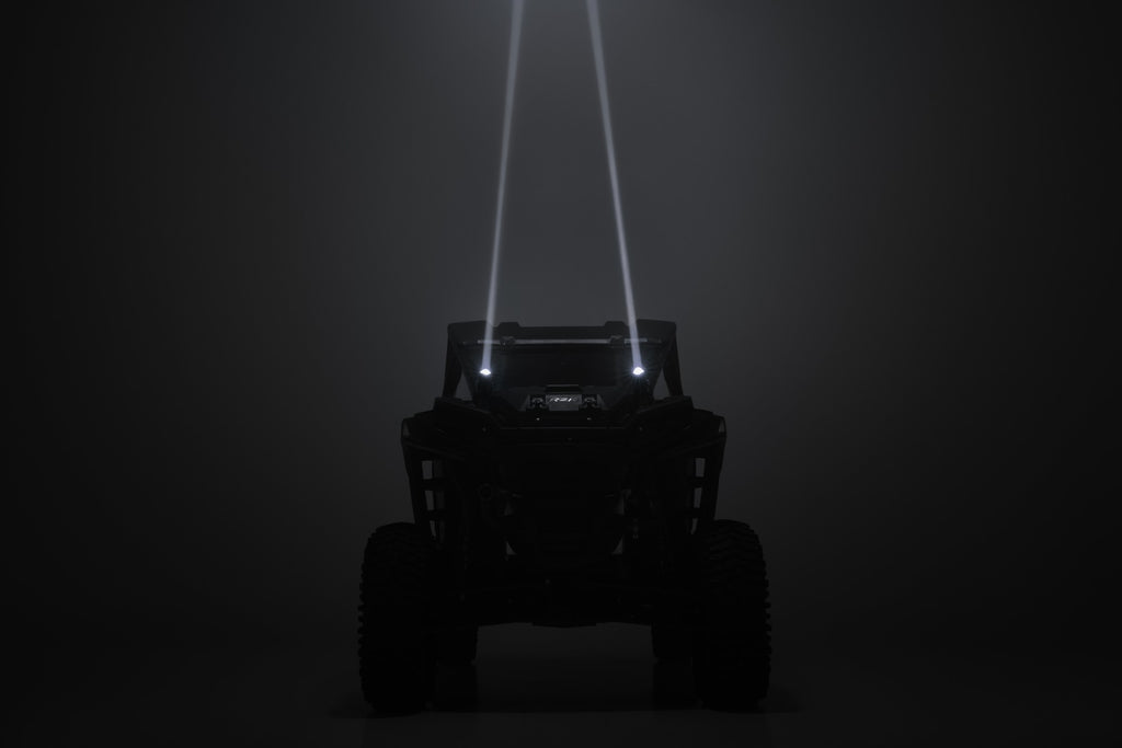 Laser Whip Light Kit | RGBW | 1200 Lumens | Pair by Rough Country