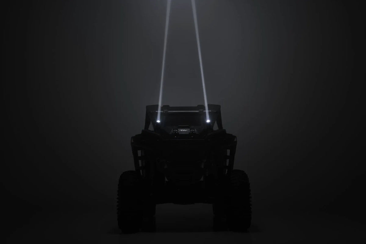 Laser Whip Light Kit | RGBW | 1200 Lumens | Pair by Rough Country