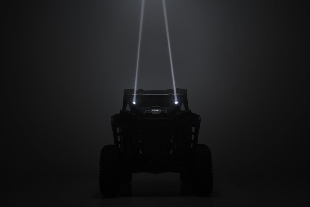 Laser Whip Light Kit | RGBW | 1200 Lumens | Pair by Rough Country