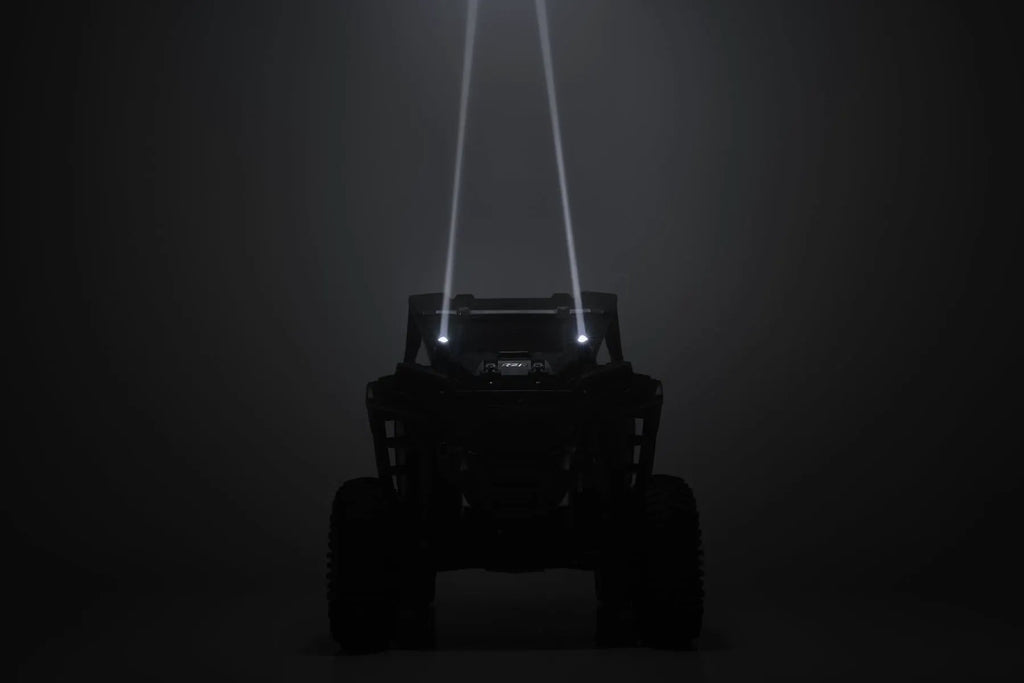 Laser Whip Light Kit | RGBW | 1200 Lumens | Pair by Rough Country