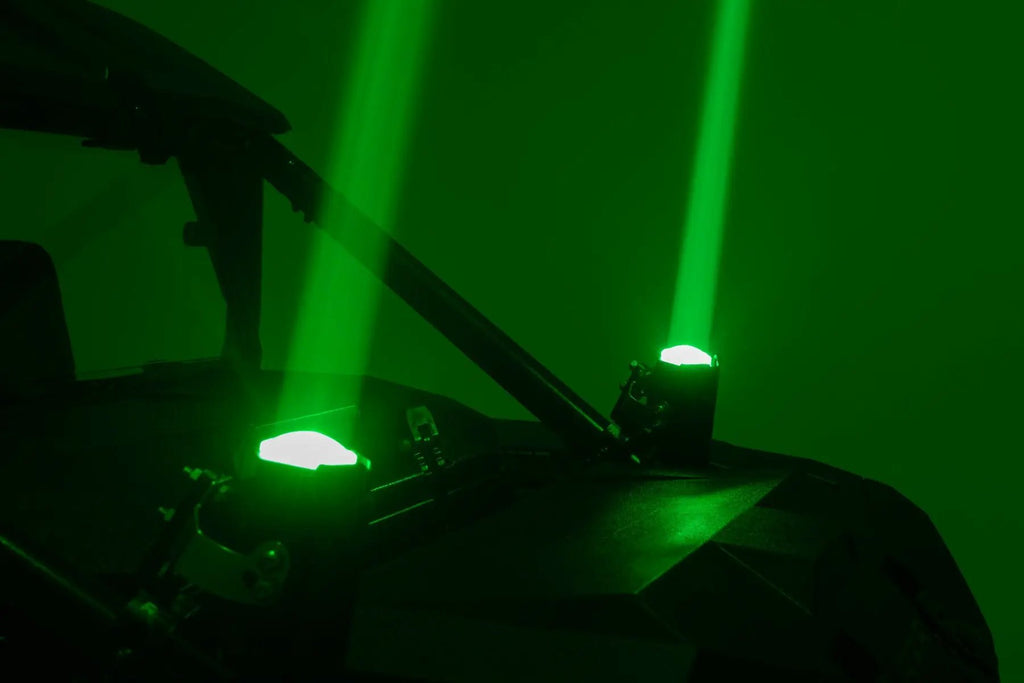 Laser Whip Light Kit | RGBW | 1200 Lumens | Pair by Rough Country