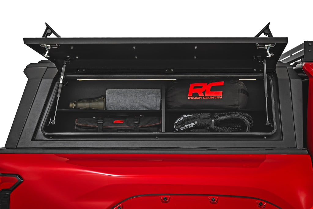 Bed Cap Side Shelf Storage Bin | Passengers Side | Toyota Tacoma (24-26) by Rough Country