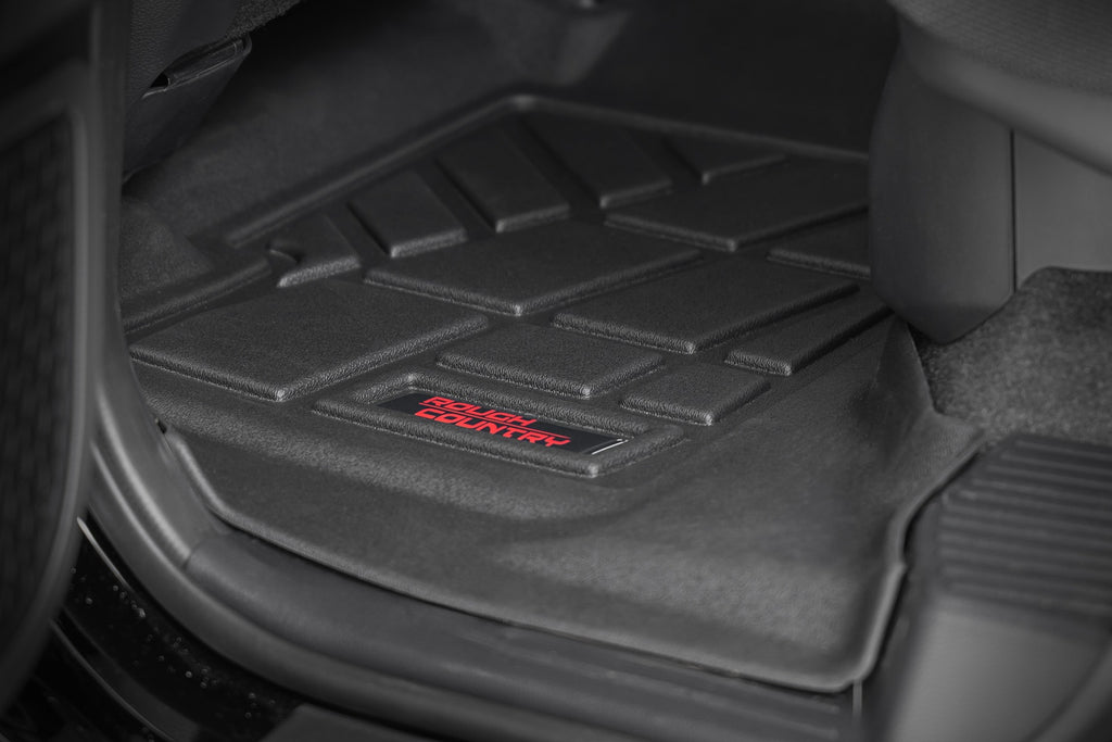 Sure-Fit Floor Mats | Front & Rear | Toyota 4Runner 2WD/4WD (2025-2026) by Rough Country