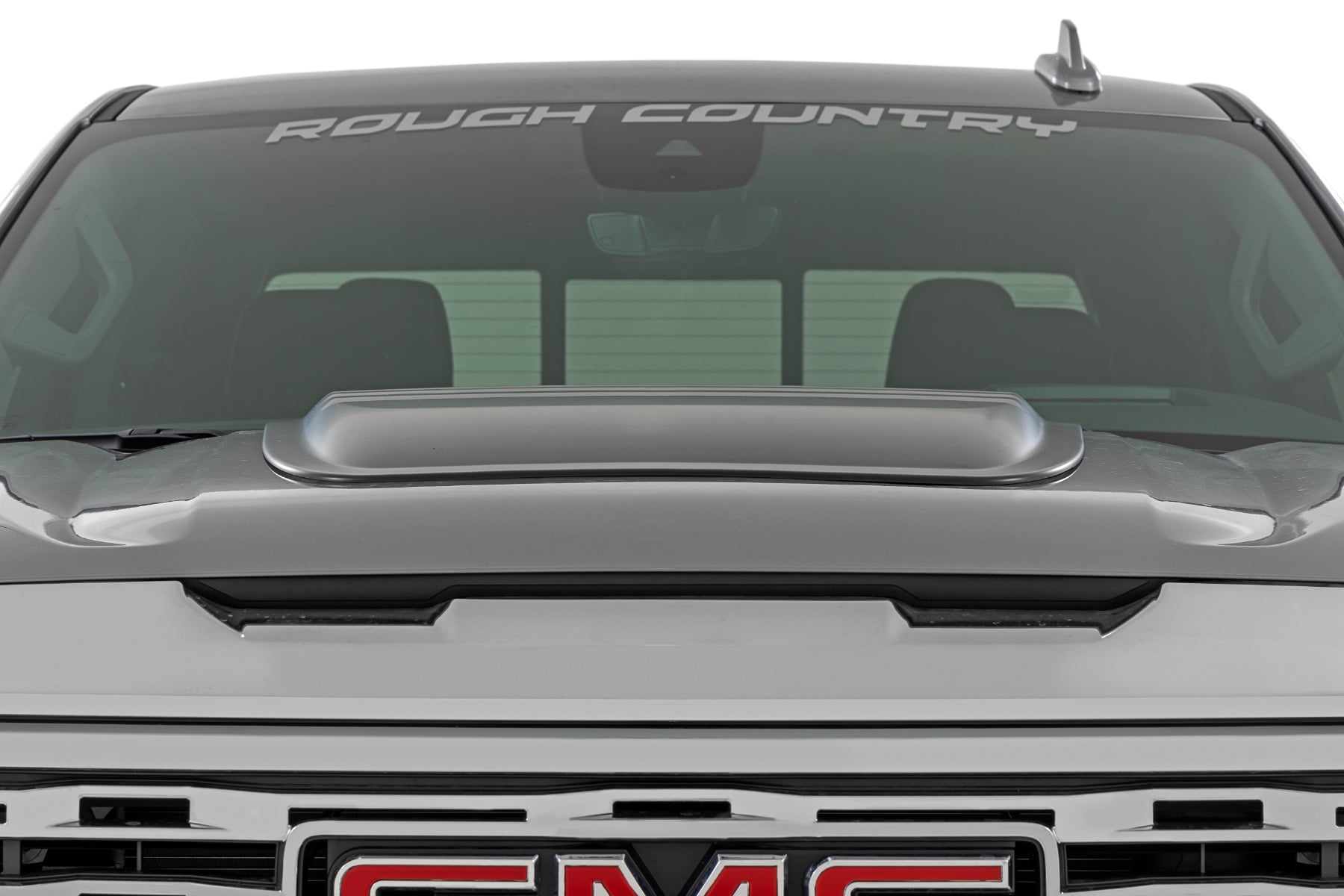 Hood Scoop | GBA Black | GMC Sierra 1500 2WD/4WD (2019-2026) by Rough Country